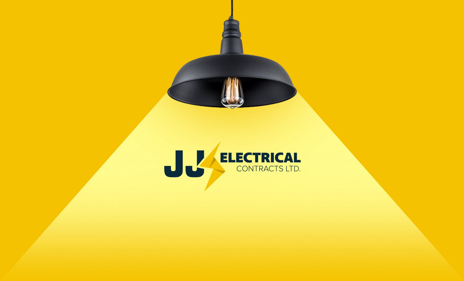 JJ Electrical Contracts Front Creative NI Belfast branding, graphic